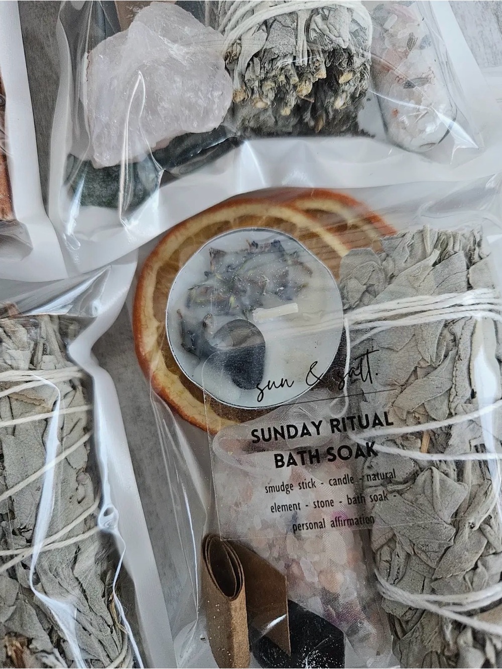 Sunday Ritual Bath Soak - White